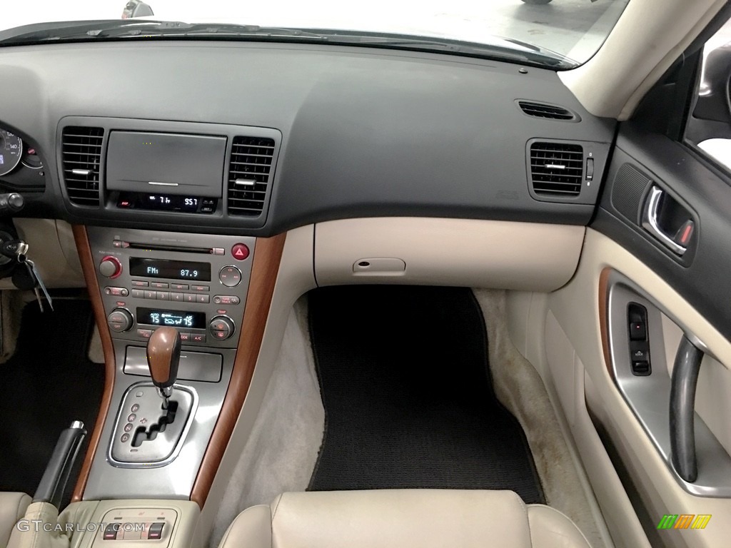 2006 Outback 2.5i Limited Wagon - Atlantic Blue Pearl / Taupe photo #49