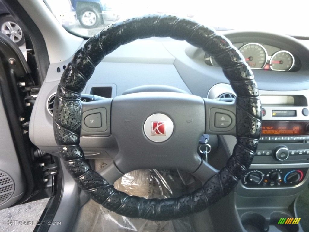2006 ION 2 Sedan - Black Onyx / Gray photo #15