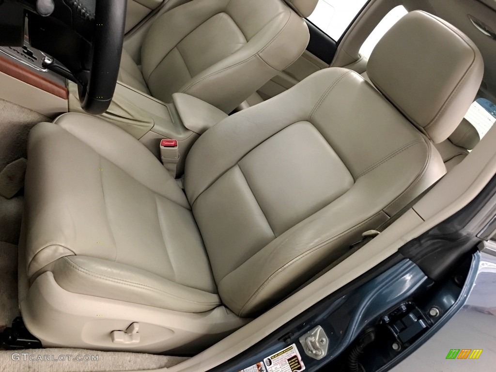 2006 Outback 2.5i Limited Wagon - Atlantic Blue Pearl / Taupe photo #52
