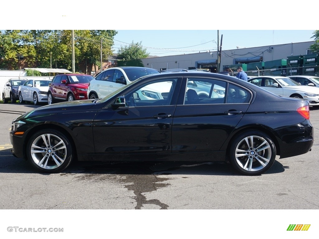 2013 3 Series 328i xDrive Sedan - Jet Black / Black photo #6