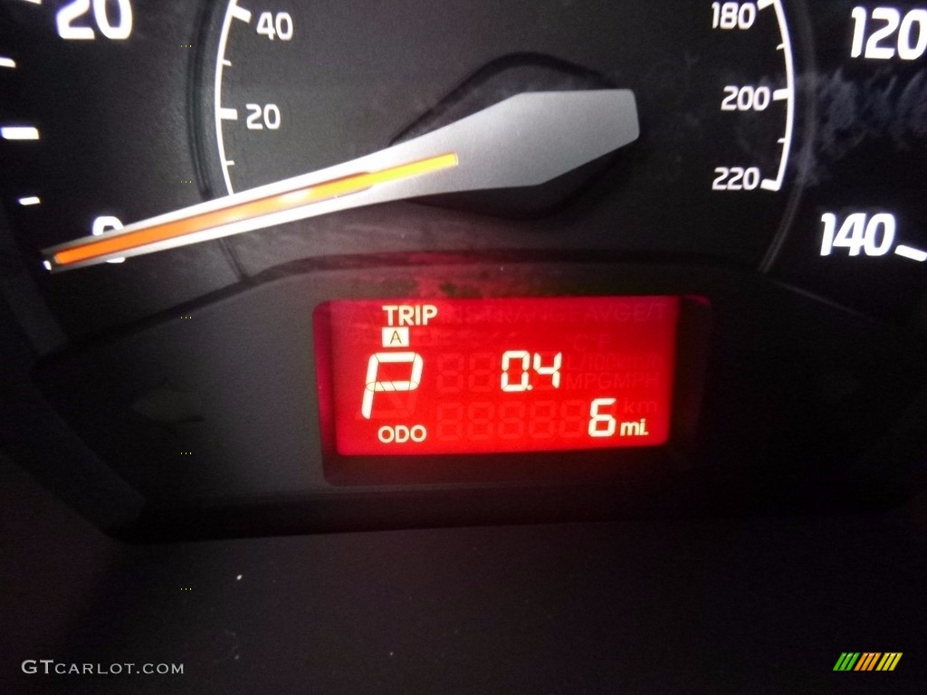 2017 Rio LX 5 Door - Signal Red / Black photo #20
