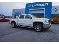 2017 Summit White GMC Sierra 1500 SLT Crew Cab 4WD  photo #1