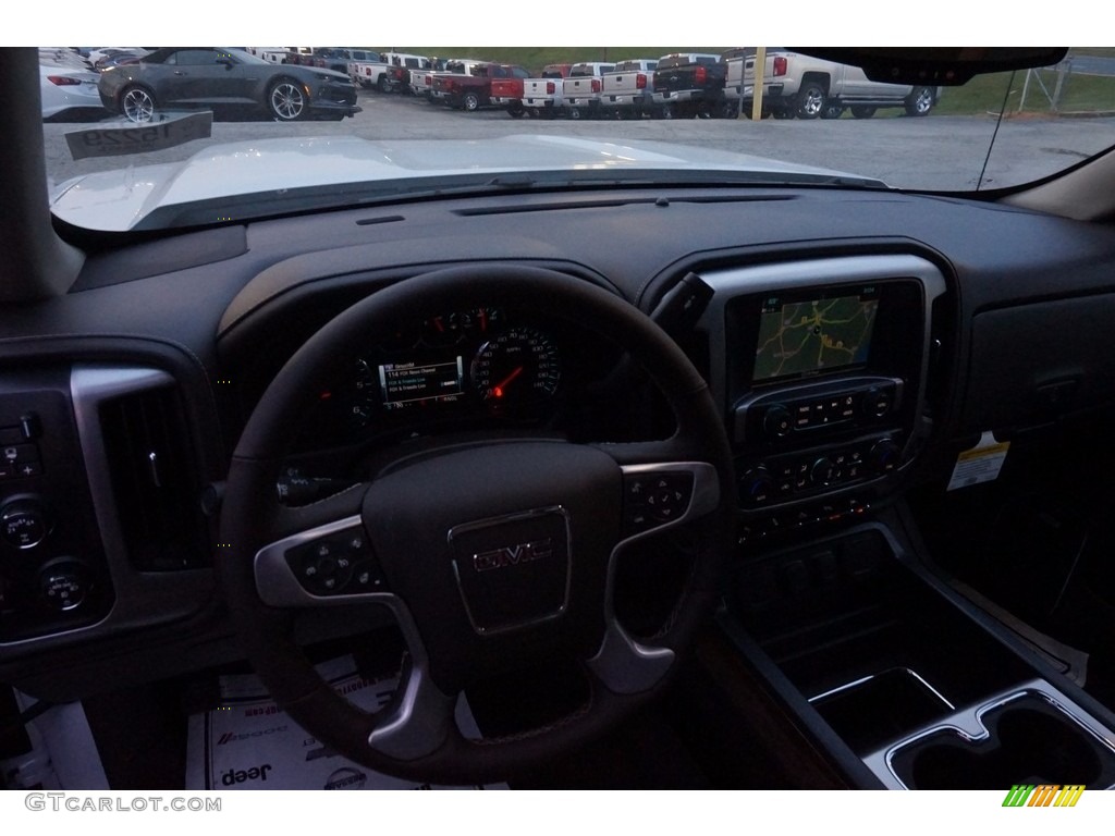 2017 Sierra 1500 SLT Crew Cab 4WD - Summit White / Cocoa/­Dune photo #10