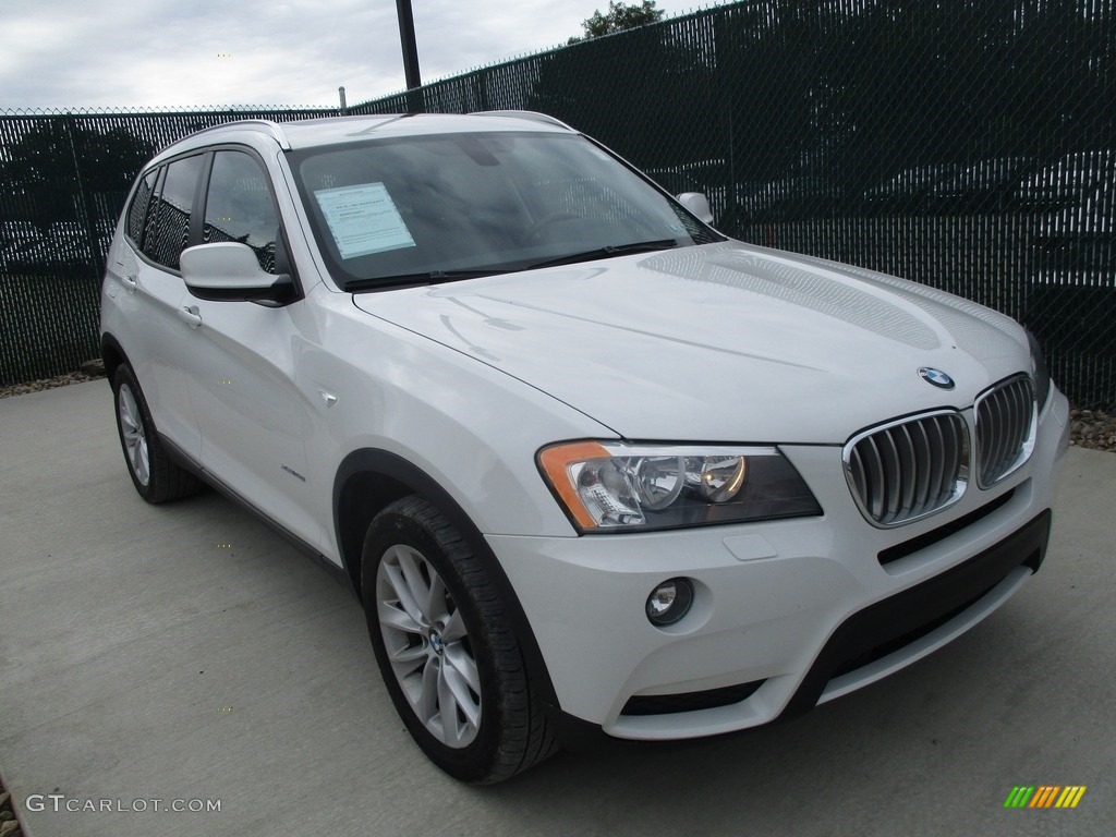 2014 X3 xDrive28i - Alpine White / Mojave photo #5