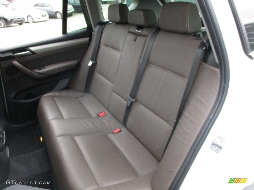 2014 X3 xDrive28i - Alpine White / Mojave photo #14