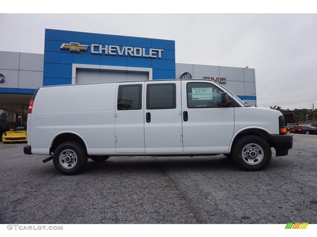 Summit White 2017 GMC Savana Van 2500 Cargo Exterior Photo #116226230