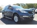 Cyber Gray Metallic 2013 Chevrolet Traverse LS AWD