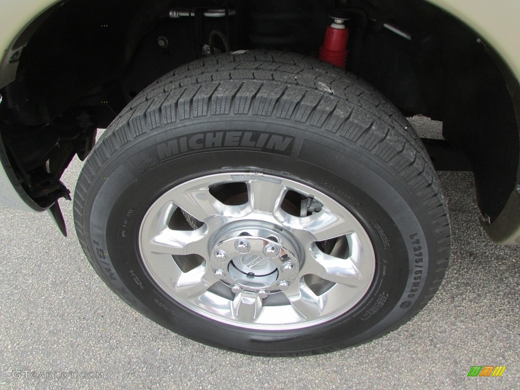 2011 F250 Super Duty Lariat Crew Cab 4x4 - Golden Bronze Metallic / Black Two Tone Leather photo #38