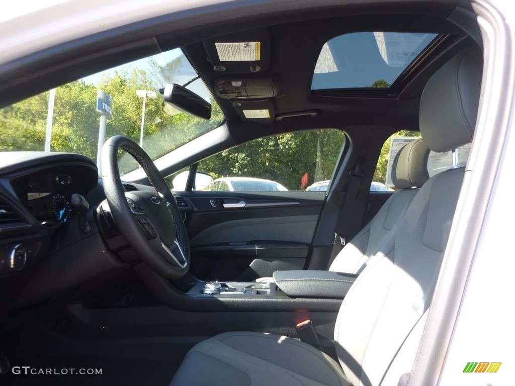 2017 Fusion Sport AWD - Oxford White / Dark Earth Grey photo #10