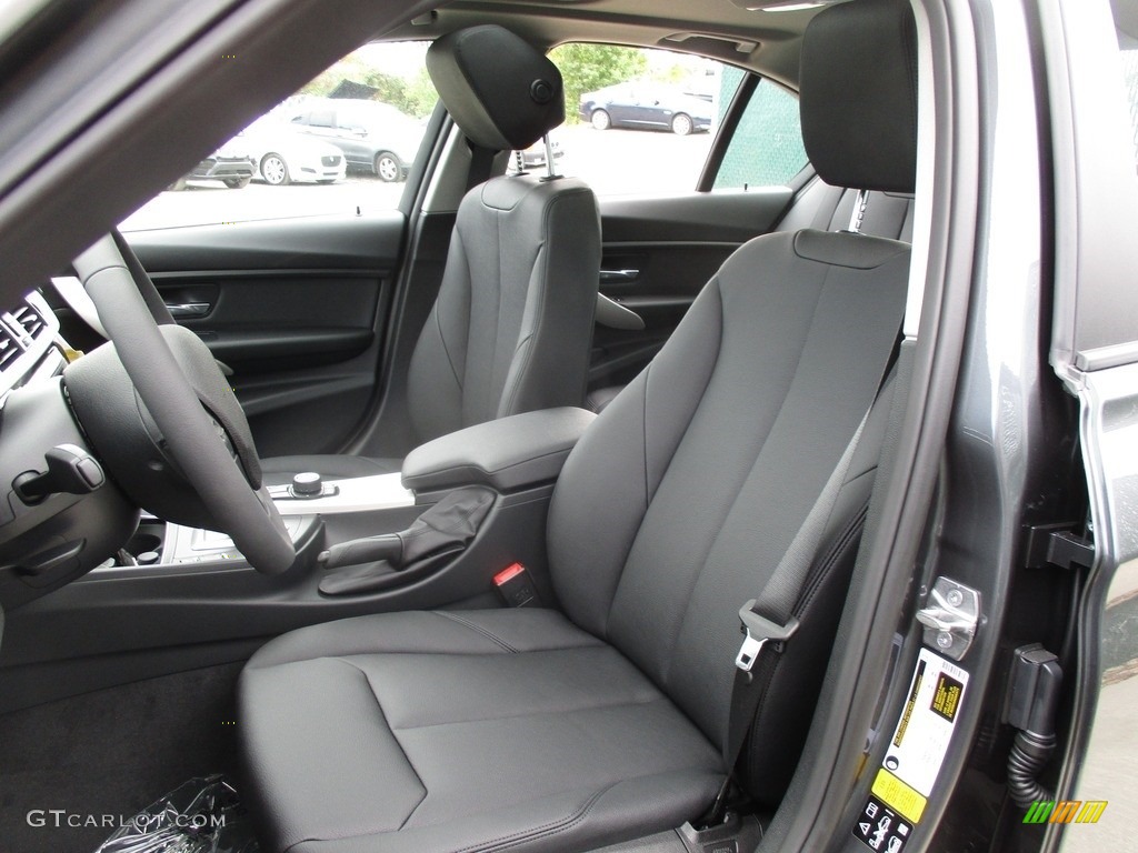 2017 3 Series 320i xDrive Sedan - Mineral Grey Metallic / Black photo #12