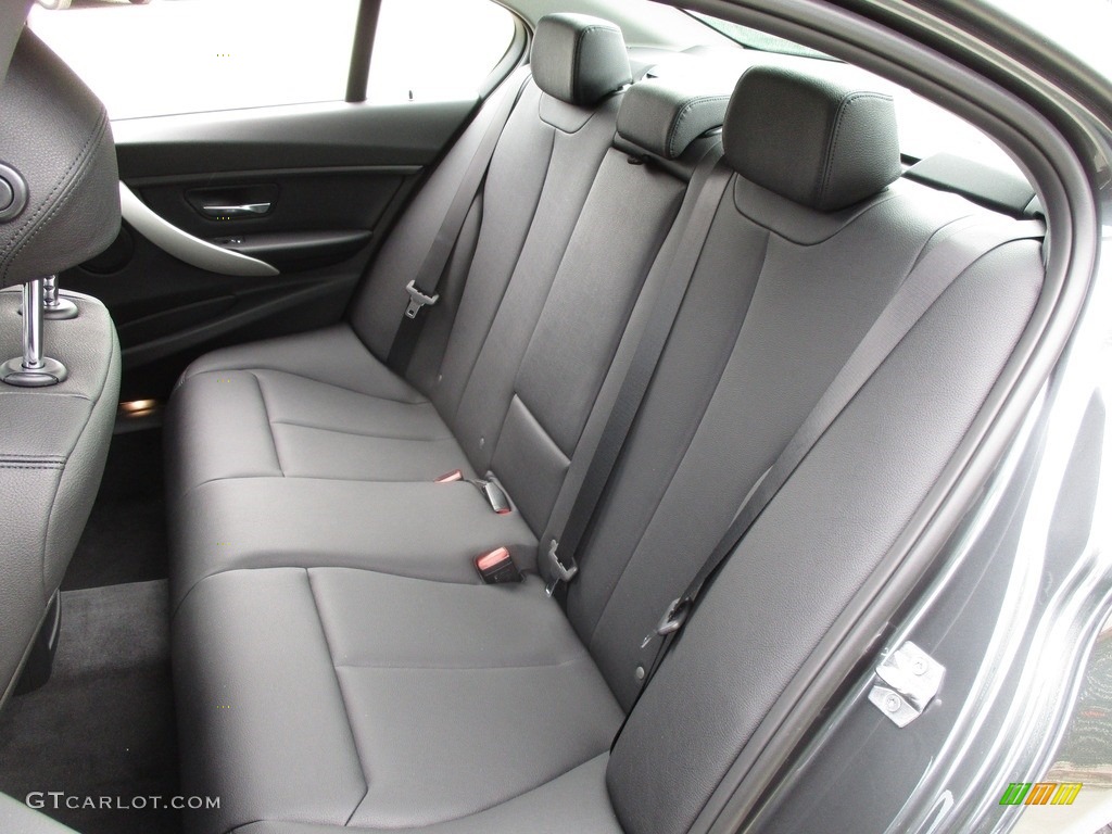 2017 3 Series 320i xDrive Sedan - Mineral Grey Metallic / Black photo #13