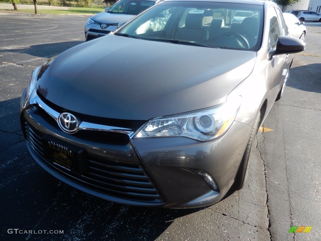 2017 Camry LE - Predawn Gray Mica / Ash photo #1