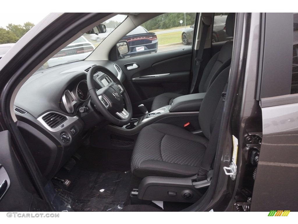 Black Interior 2017 Dodge Journey SXT Photo #116232908