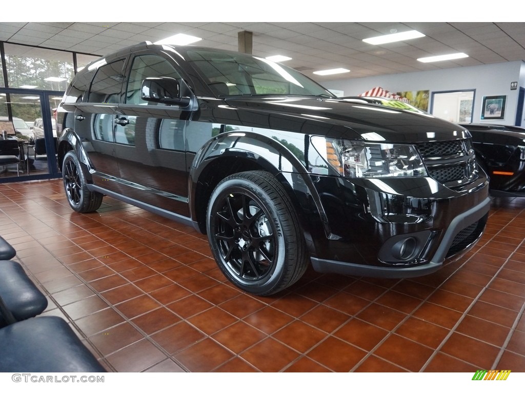 Pitch Black 2017 Dodge Journey GT Exterior Photo #116233109