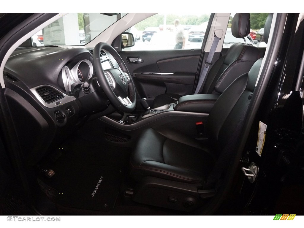 GT Black/Red Interior 2017 Dodge Journey GT Photo #116233250