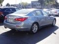 2014 Hagane Blue Infiniti Q 50 Hybrid Premium  photo #5