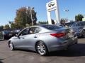 2014 Hagane Blue Infiniti Q 50 Hybrid Premium  photo #7