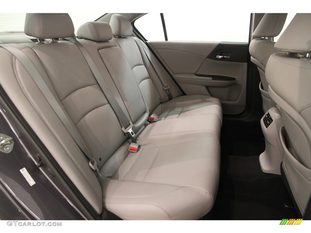 2014 Accord Touring Sedan - Modern Steel Metallic / Gray photo #17