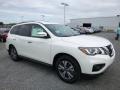 2017 Pearl White Nissan Pathfinder SV 4x4  photo #1