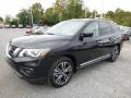 Magnetic Black 2017 Nissan Pathfinder Platinum 4x4 Exterior