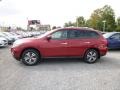 2017 Cayenne Red Nissan Pathfinder S 4x4  photo #10