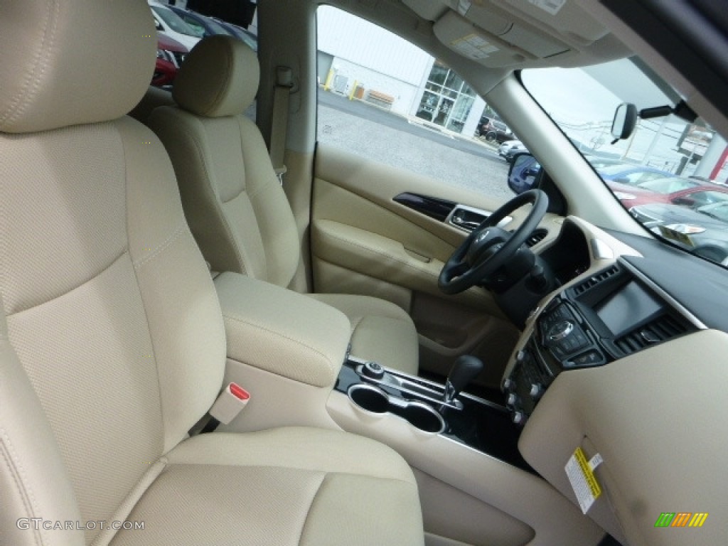 2017 Pathfinder S 4x4 - Gun Metallic / Almond photo #3