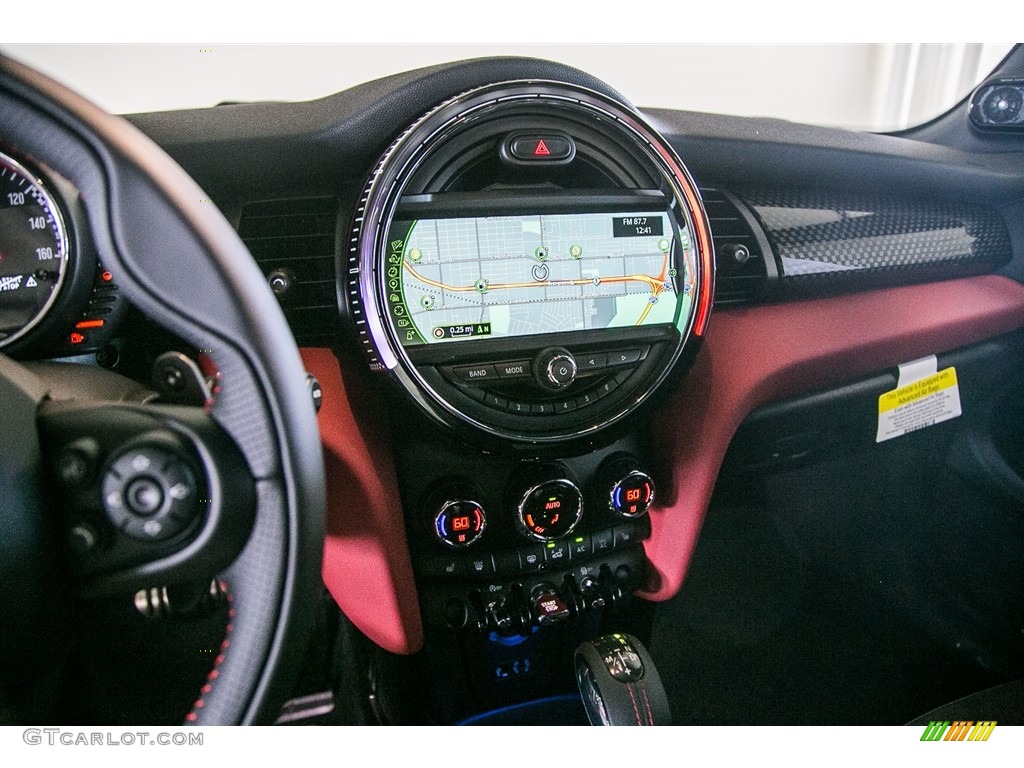2017 Mini Convertible John Cooper Works JCW Carbon Black w/Dinamica Dashboard Photo #116239025