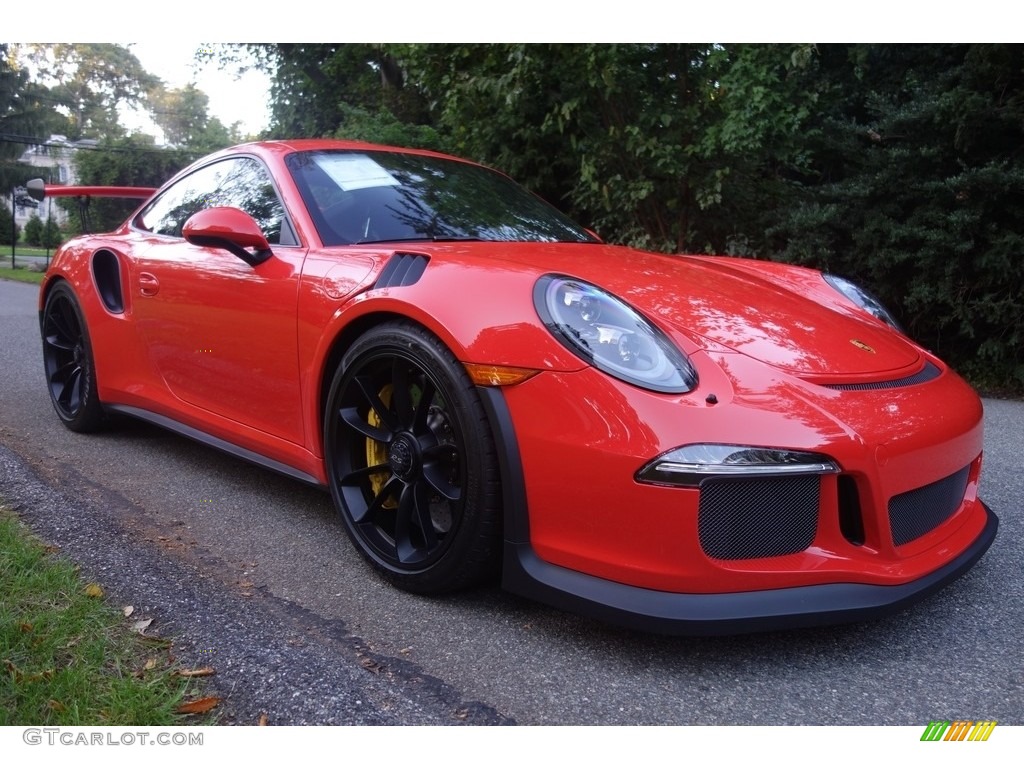 2016 911 GT3 RS - Lava Orange / Black photo #8