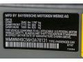 B71: Moonwalk Grey Metallic 2017 Mini Convertible John Cooper Works Color Code