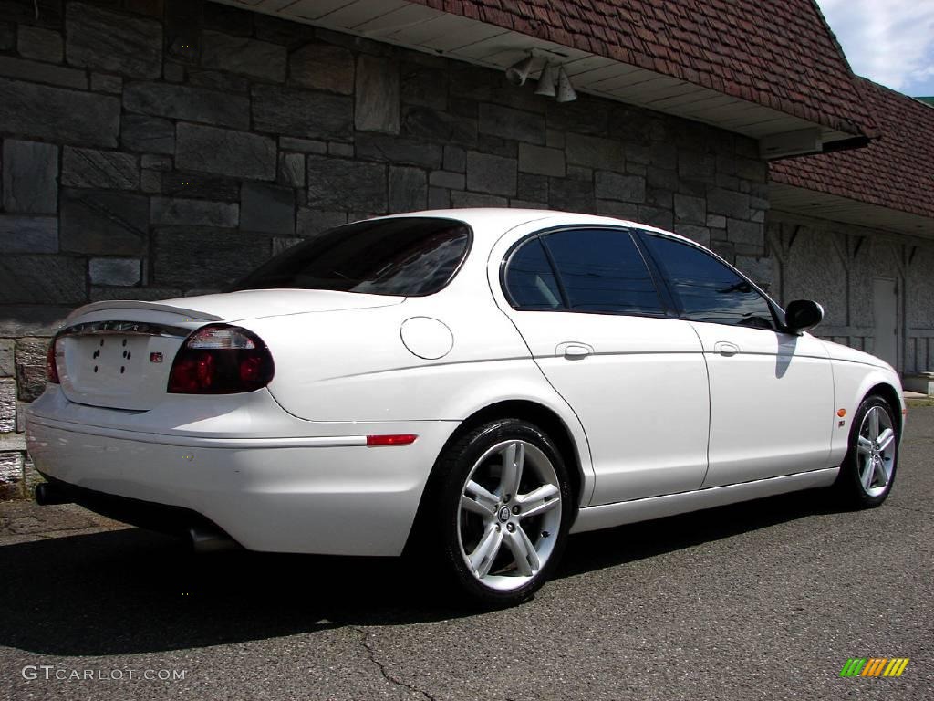 White Onyx 2006 Jaguar S-Type R Exterior Photo #11623938