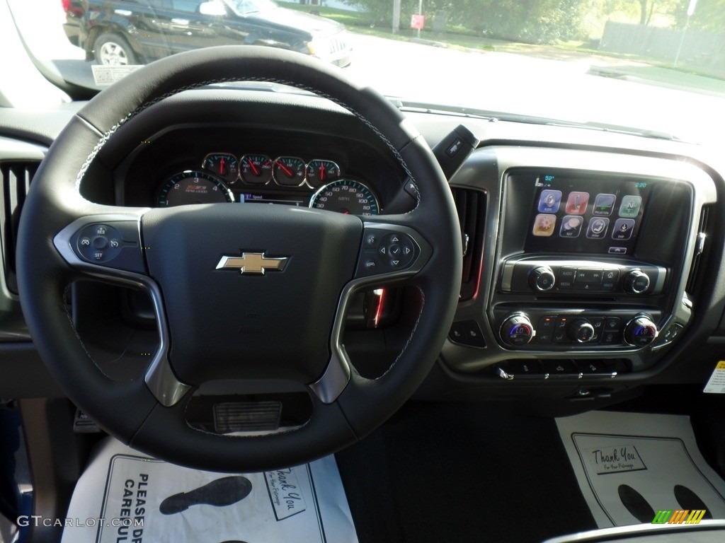 2017 Silverado 1500 LT Double Cab 4x4 - Deep Ocean Blue Metallic / Jet Black photo #19