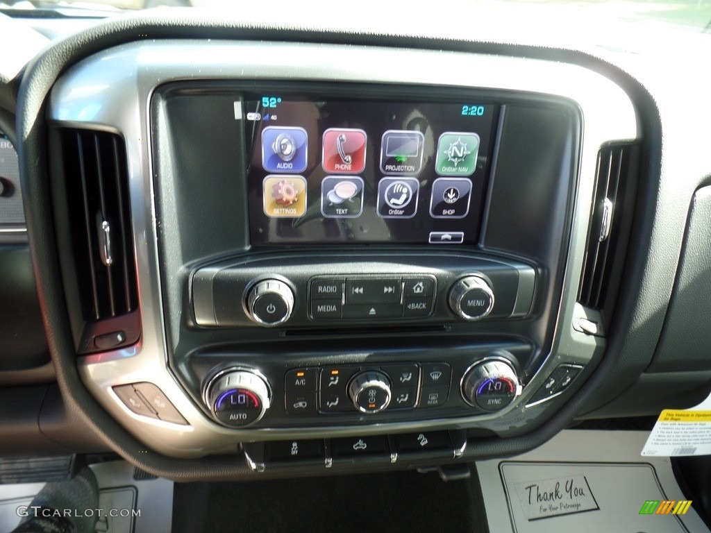 2017 Silverado 1500 LT Double Cab 4x4 - Deep Ocean Blue Metallic / Jet Black photo #24