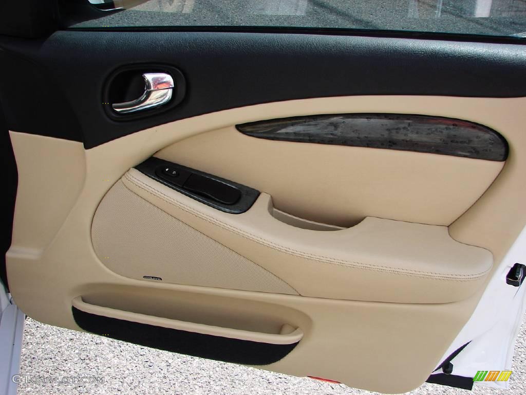2006 Jaguar S-Type R Champagne Door Panel Photo #11624113