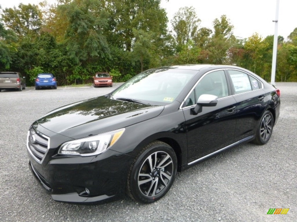 2017 Legacy 2.5i Sport - Crystal Black Silica / Sport Two-Tone Gray photo #2