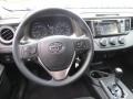 Black 2017 Toyota RAV4 LE Steering Wheel