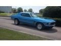 Acapulco Blue Metallic 1970 Ford Mustang Coupe Exterior