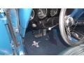 1970 Ford Mustang Blue Interior Controls Photo