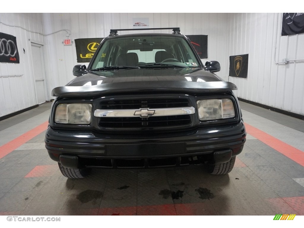2001 Tracker ZR2 Hardtop 4WD - Black / Medium Gray photo #4