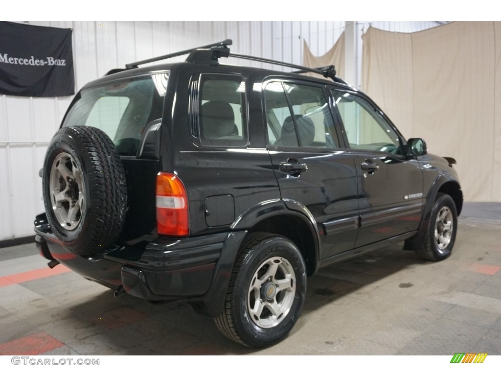 2001 Tracker ZR2 Hardtop 4WD - Black / Medium Gray photo #7