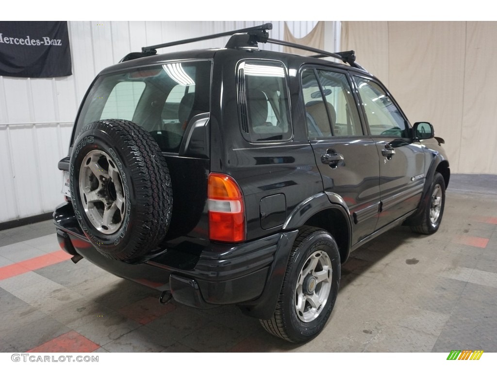 2001 Tracker ZR2 Hardtop 4WD - Black / Medium Gray photo #8
