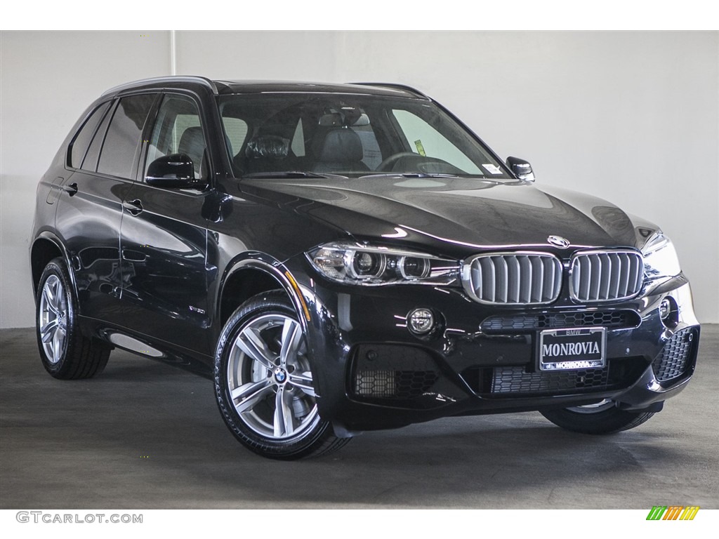 Black Sapphire Metallic 2017 BMW X5 xDrive50i Exterior Photo #116242436