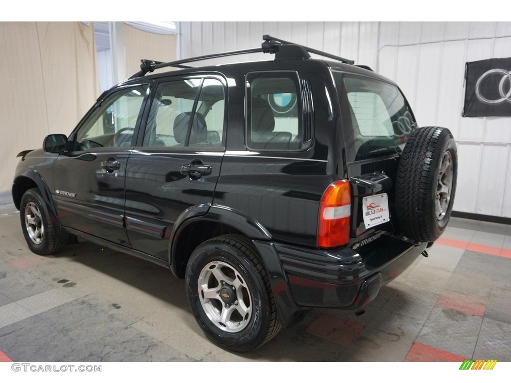 2001 Tracker ZR2 Hardtop 4WD - Black / Medium Gray photo #11