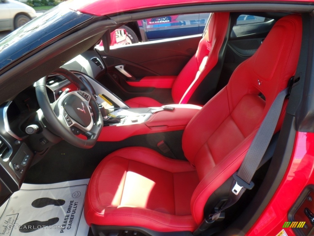 2017 Corvette Stingray Coupe - Torch Red / Adrenaline Red photo #22