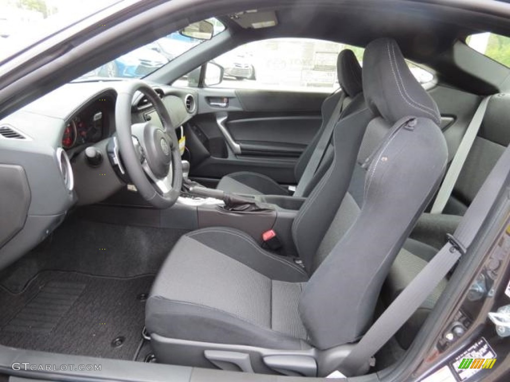 Black Interior 2017 Toyota 86 Standard 86 Model Photo #116242793