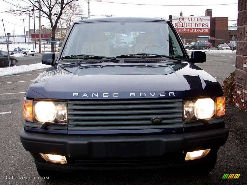 2002 Range Rover 4.6 HSE - Oslo Blue Pearl / Lightstone photo #1