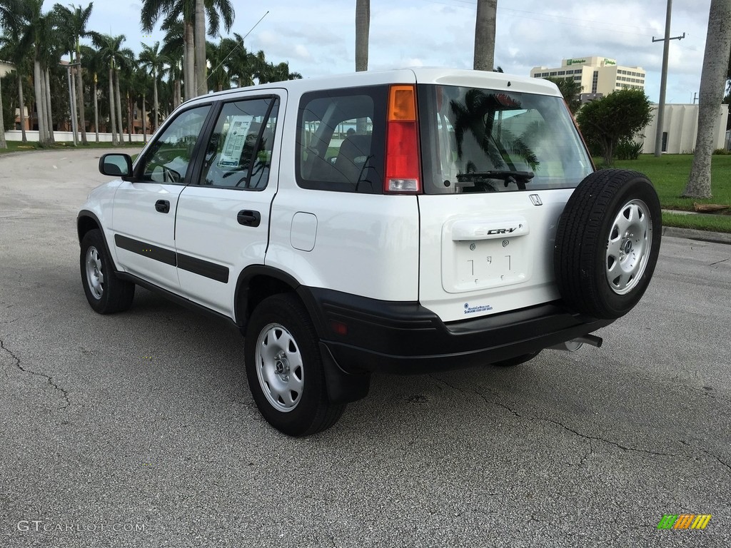 2001 CR-V LX - Taffeta White / Dark Gray photo #3