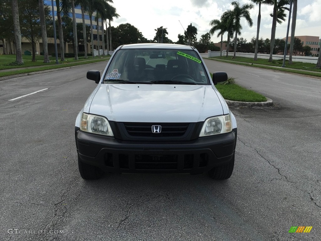 2001 CR-V LX - Taffeta White / Dark Gray photo #8