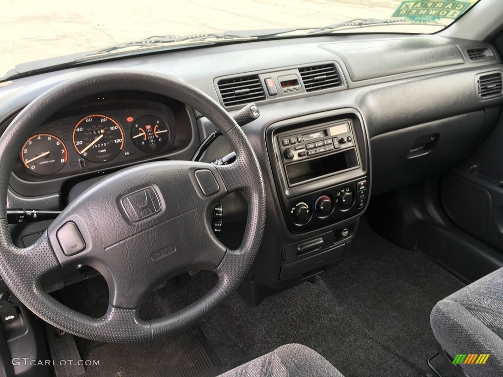 2001 CR-V LX - Taffeta White / Dark Gray photo #11