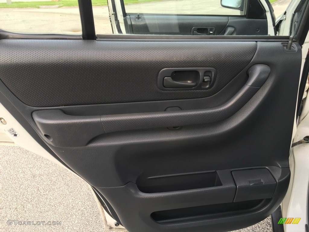 2001 CR-V LX - Taffeta White / Dark Gray photo #12