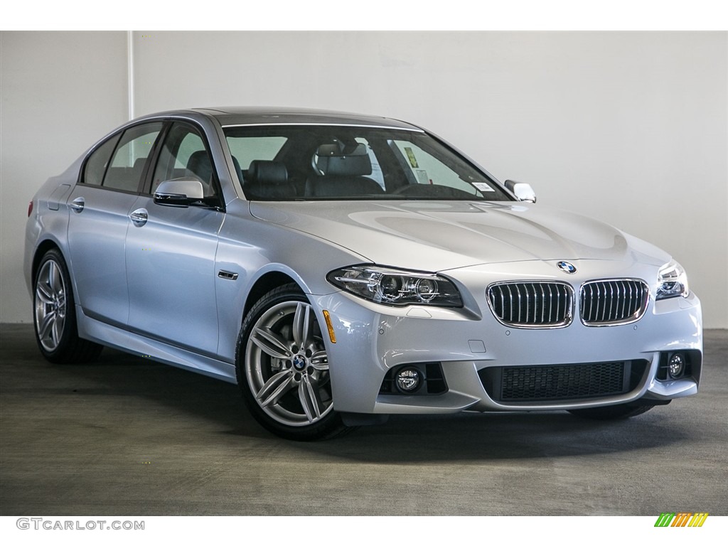 Glacier Silver Metallic 2016 BMW 5 Series 535d xDrive Sedan Exterior Photo #116244470